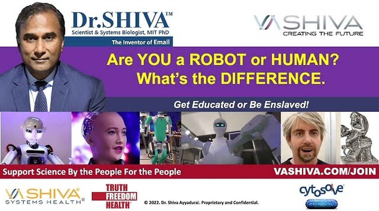 Are YOU a ROBOT or HUMAN ? What’s the DIFFERENCE