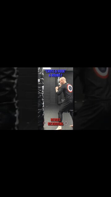 Heroes Training Center | Kickboxing & MMA "How To Throw A Cross & Hook & Round 2" | #Shorts