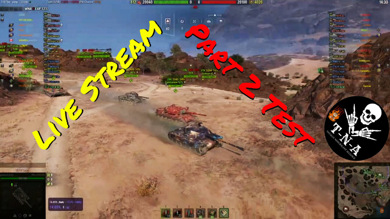 Part 2 Testing new streaming software in World of Tanks 06/20/2023