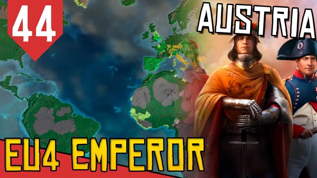 REBATIDA BRITÂNICA - EU4 Austria #44 [Série Gameplay Português PT-BR]