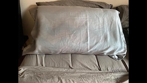 Bedsure Satin Pillowcase for Hair and Skin Queen -Graany Grey Pillowcase 2 Pack 20x30 inches -...