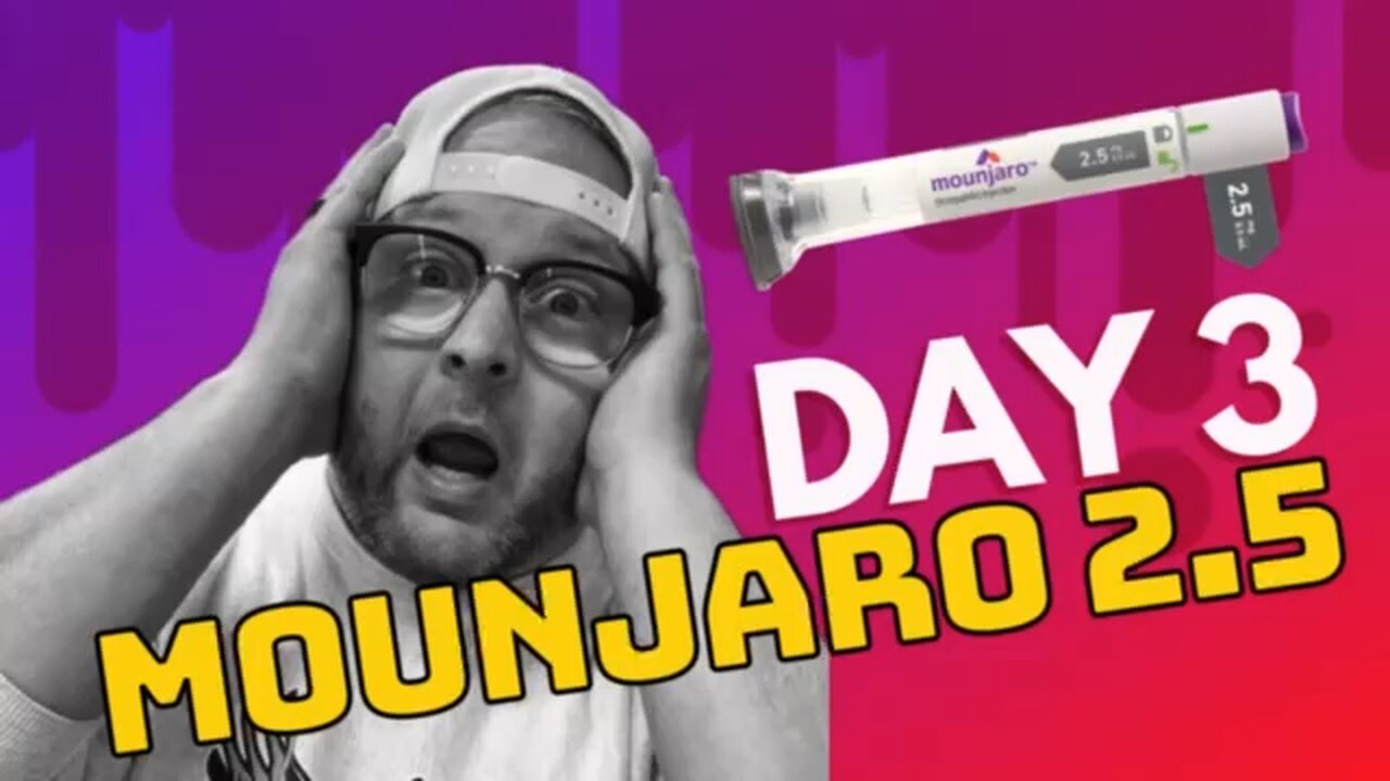 Mounjaro Day 3 Review || 100 Pound Weight Loss Male