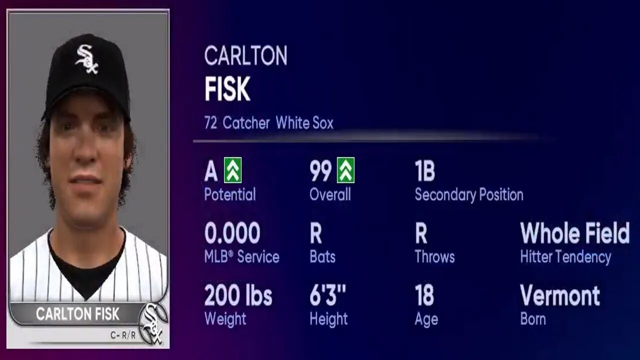 How To Create Carlton Fisk MLB The Show 22