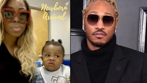 Future's Daughter Reign Begins To Eat Table Food! 🥣