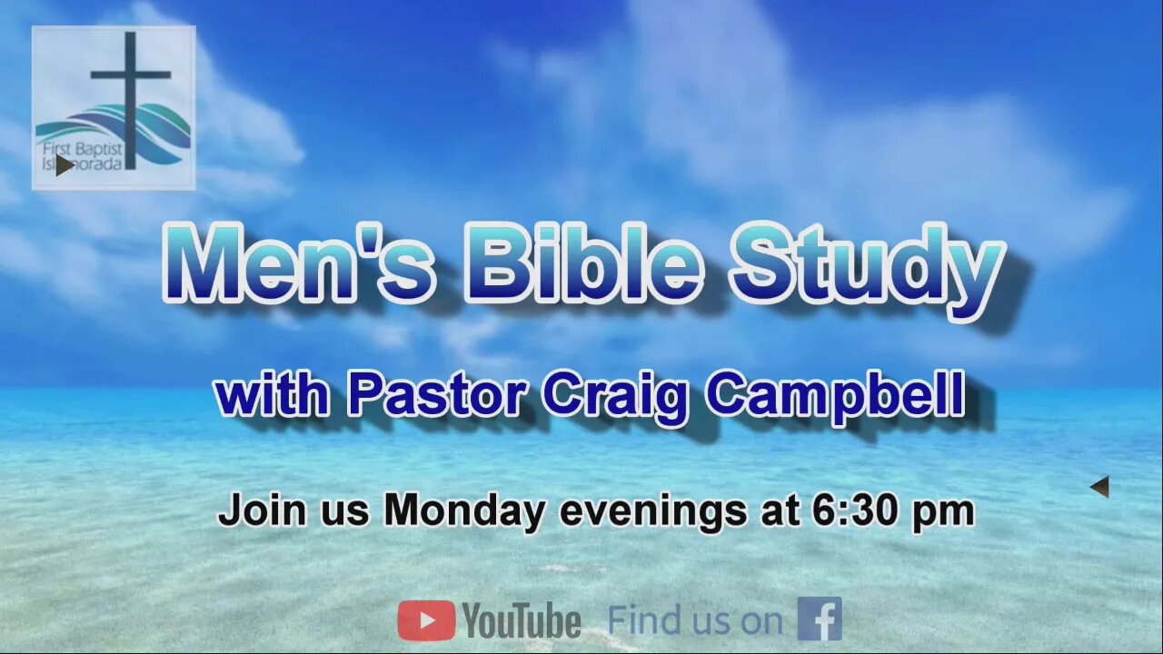 12-7-2020 James 1:19-27 with Pastor Craig Campbell
