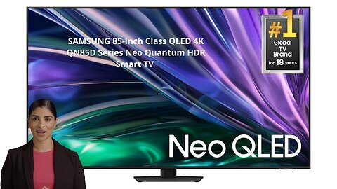 Ultimate Review: SAMSUNG 85-Inch QLED 4K QN85D Series TV – Unmatched Picture & Sound!