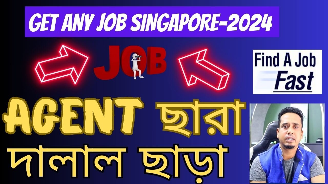 How to get job in Singapore from Bangladeshi worker Follow Easy step 2024