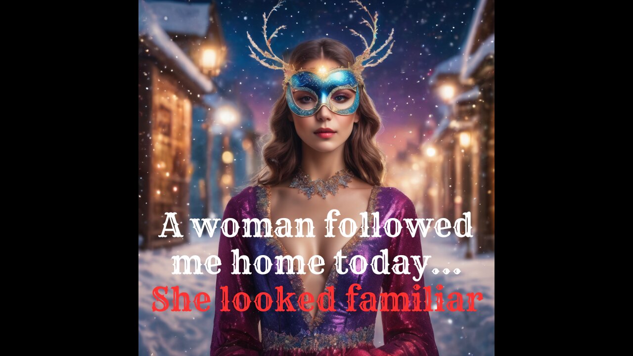 A woman followed me home today… She looked familiar