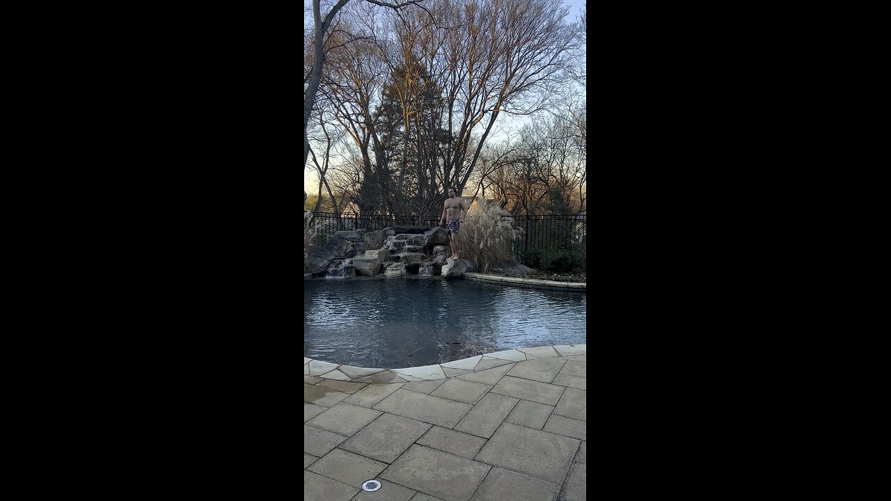 35* Degree Cold Plunge