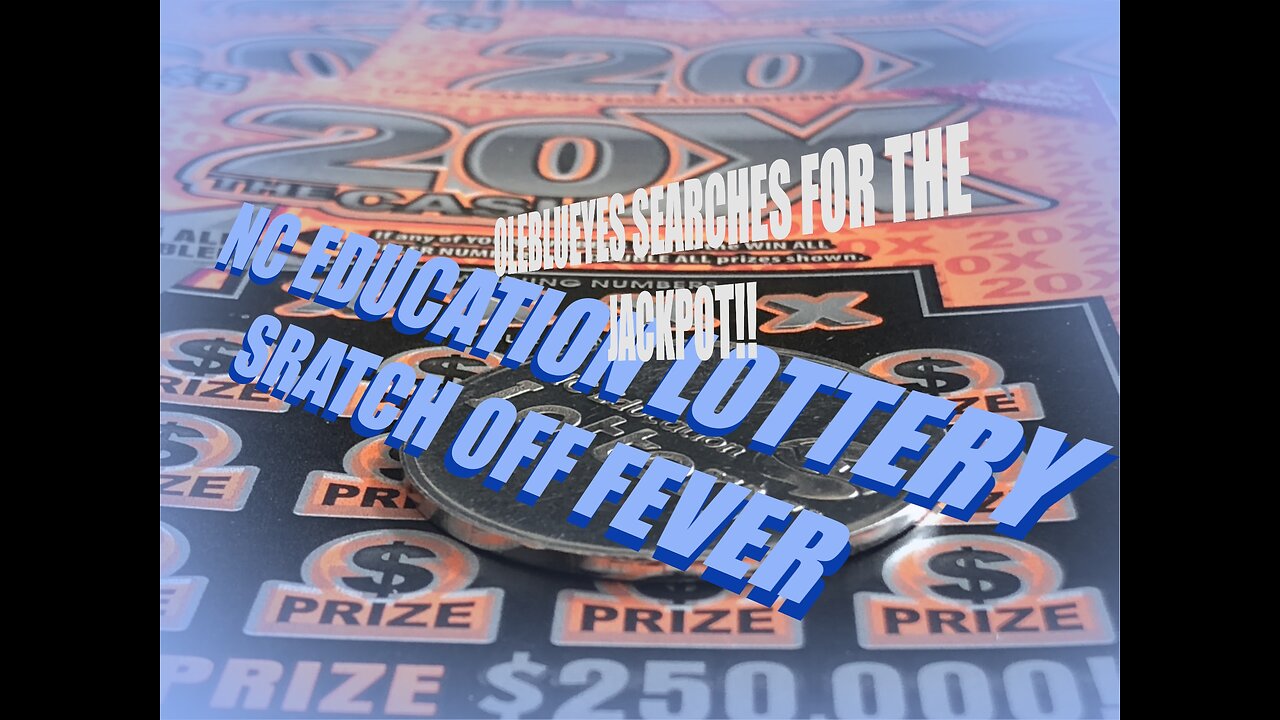 Oleblueyes' Scratch Off Fever Saga Continues!