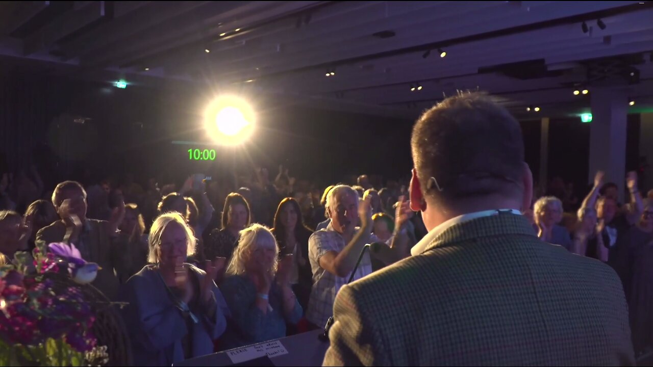 Andrew Bridgen Takes the Stage at the Better Way Conference to Standing Ovations