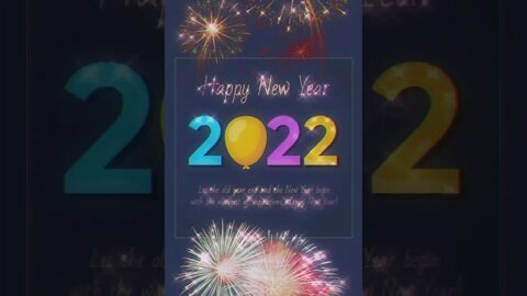 Happy New Year 2022 #short