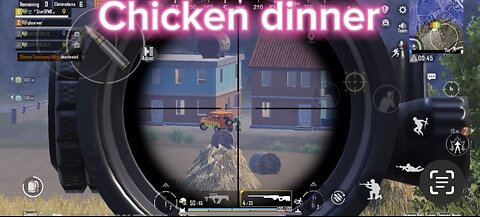 Chicken dinner with friends