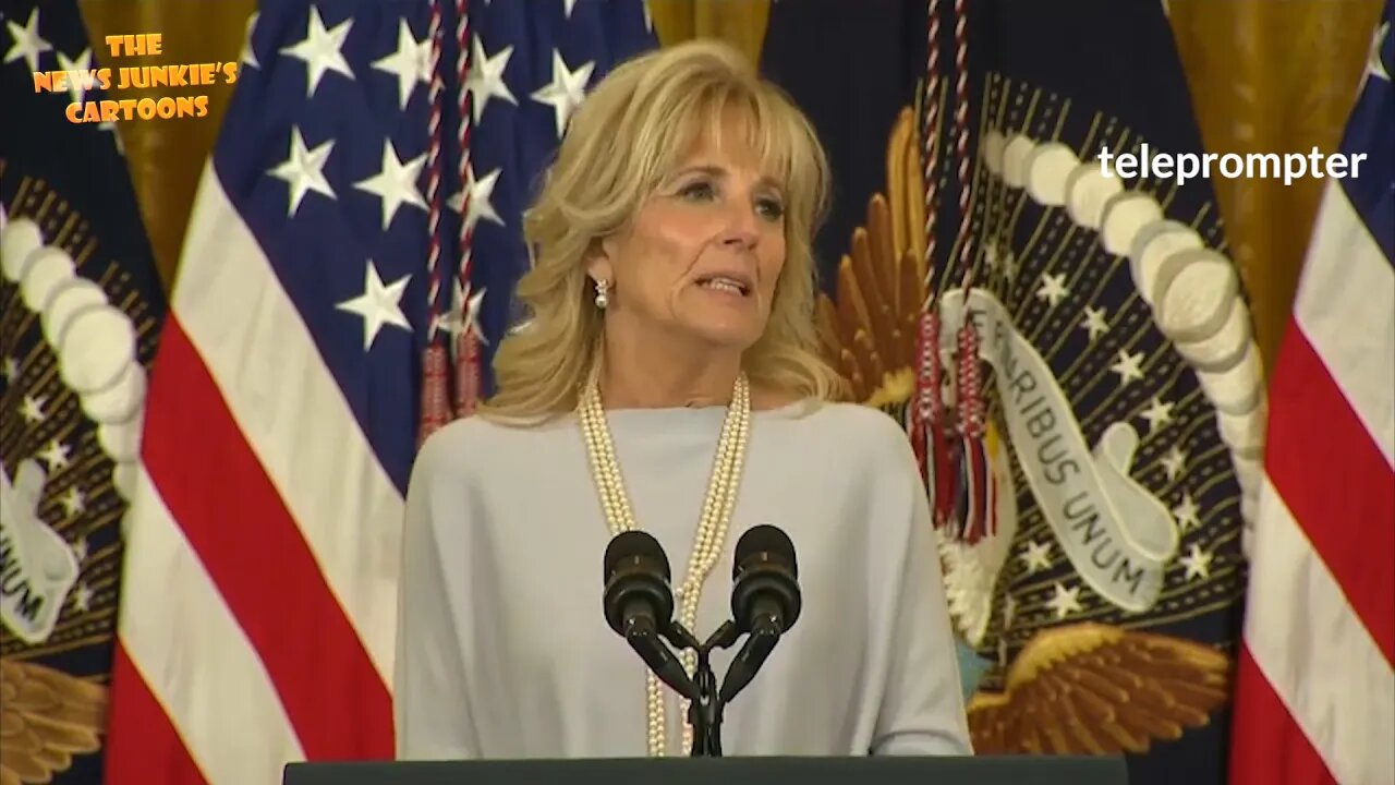 Lifetime teacher Jill Biden has to read every single word rather than just talk to her audience.