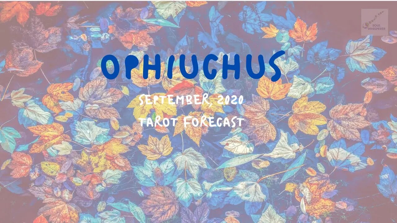 ⛎ OPHIUCHUS ⛎: Slow Down And Go Within