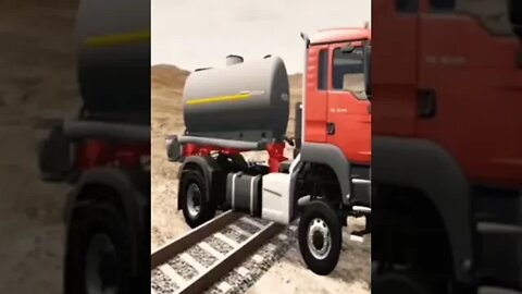 car vs train #cars #carpolice #carsvschains #car #fyp #fypシ