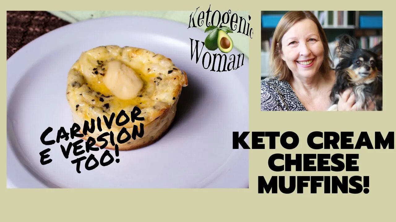 Keto Cream Cheese muffins AKA Magic Muffins - 2 Kinds! Carnivore and Keto diet recipe ideas