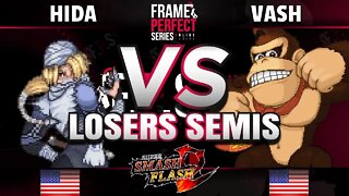 FPS5 Online - AFM | HiDa (Sheik) vs. vash (Donkey Kong) - SSF2 Losers Semifinal