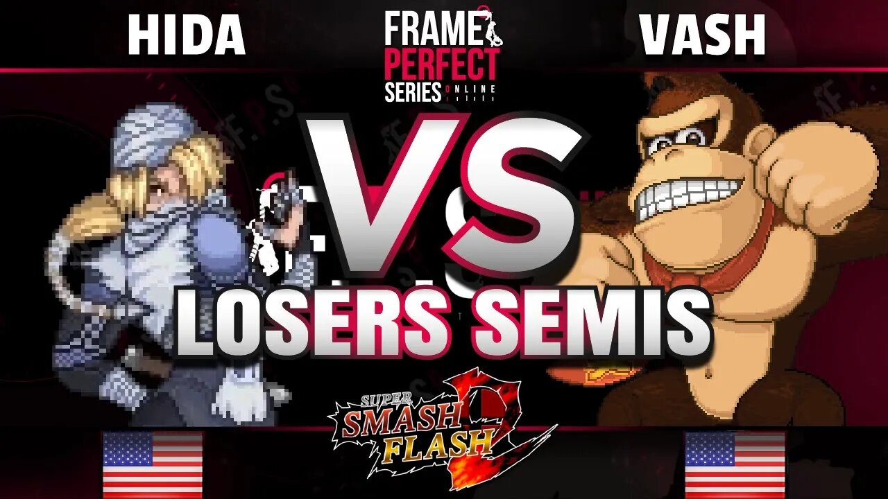 FPS5 Online - AFM | HiDa (Sheik) vs. vash (Donkey Kong) - SSF2 Losers Semifinal