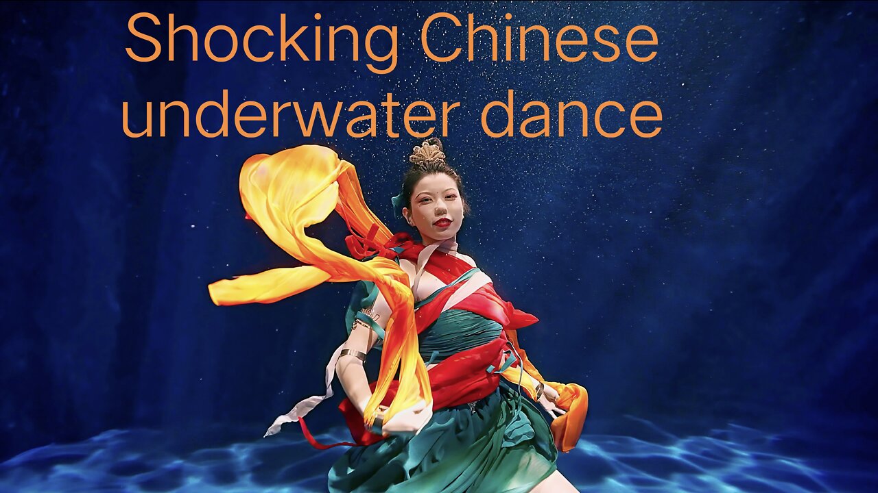 Shocking Chinese underwater dance