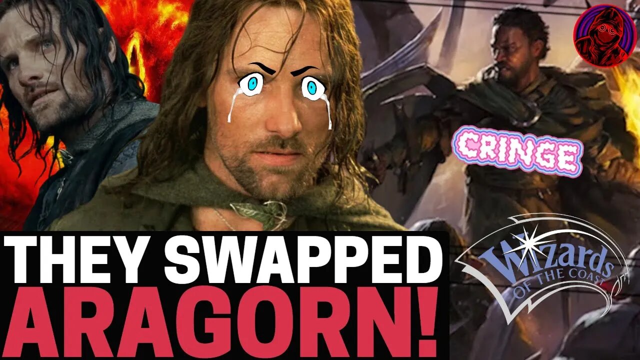 Rings Of Power INFLUENCES MORE PRODUCTS! New Woke LOTR Card Game INTRODUCES COLOR SWAPPED ARAGORN!