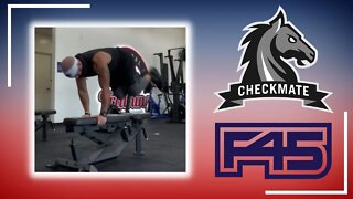 F45 TRAINING VLOG: CHECKMATE WORKOUT | Hybrid