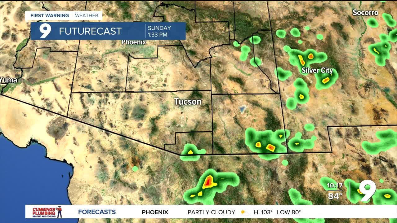 Expecting more storms Sunday