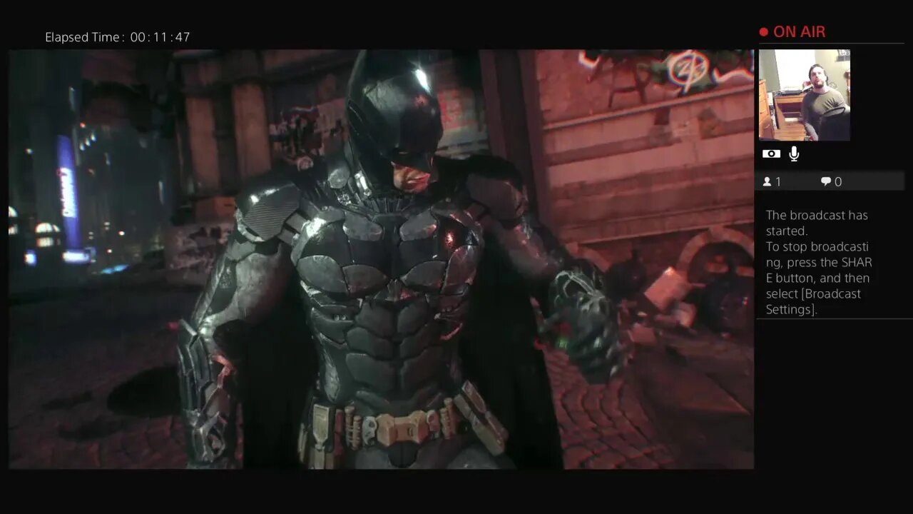 I am vengance! I am the night! I am batman! Arkham knight! (4)