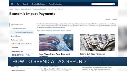 Financial expert offers tips on how to spend your tax refund