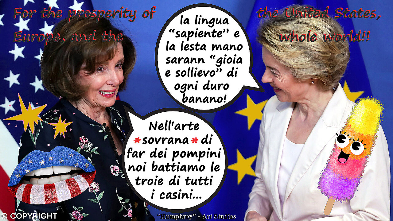 (22 MAGGIO 2023) - ANDREA COLOMBINI: “VECCHI LURIDI E VECCHIE BAGASCE SFATTE, con la pregevole Regia di MARK RUTTE!!”😂😂😂 ('Produzione JOHN KAZZ')