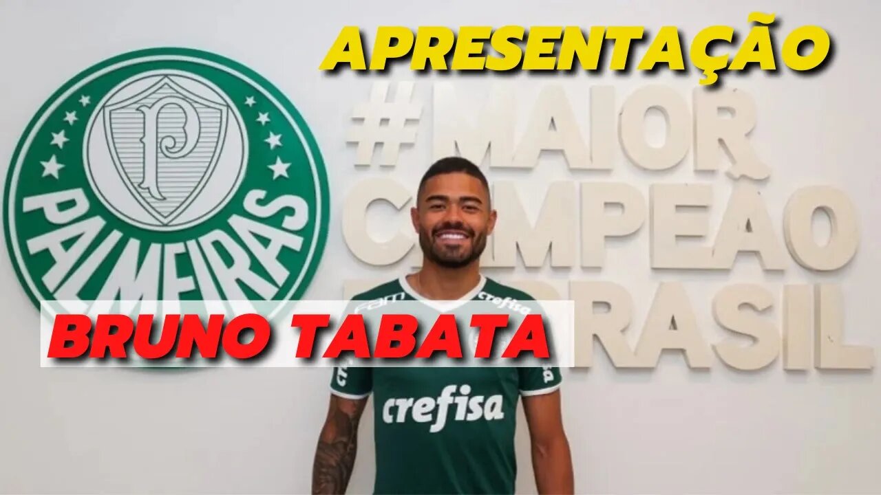 AO VIVO | PALMEIRAS | BRUNO TABATA | COLETIVA DE APRESENTAÇÃO