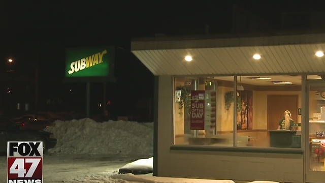 Subway robbed in Lansing on Sunday night