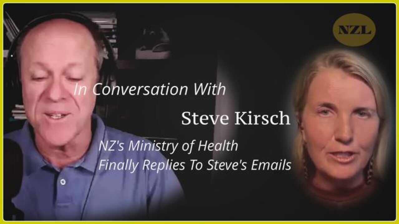 Steve Kirsch - NZ's Ministry of Health Replies