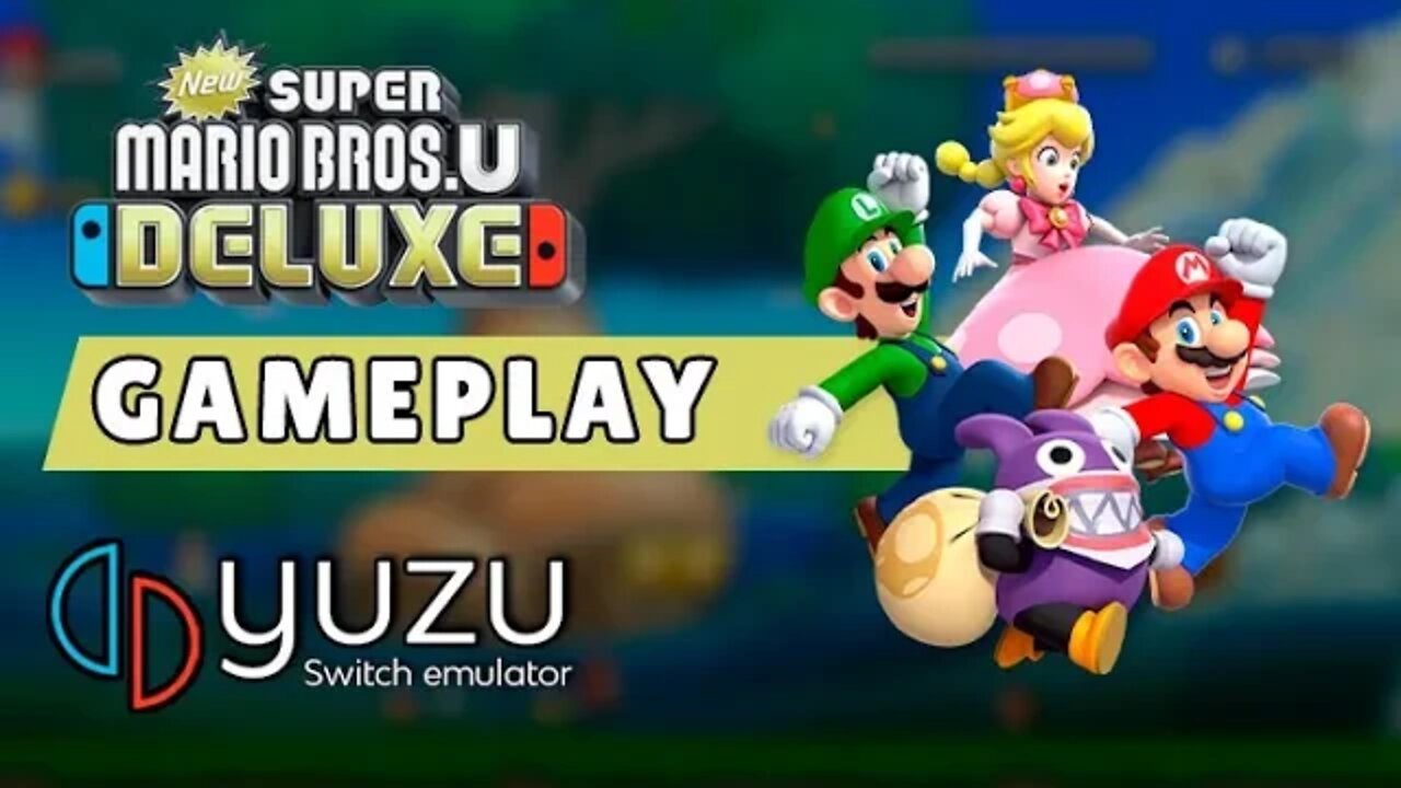 New Super Mario Bros U Deluxe | 1ª fase | yuzu Early Access 632