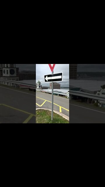 Walking Up Citadel Hill in Halifax Nova Scotia