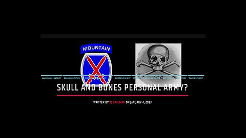 Skull and Bones Personal Army?