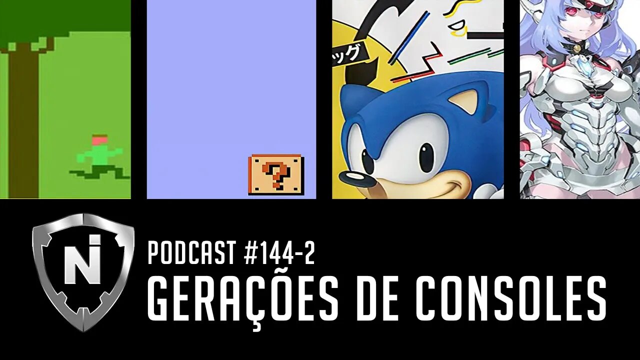 Podcast NewsInside #144 — Retrogames de 1970 a 2000 - Parte #02