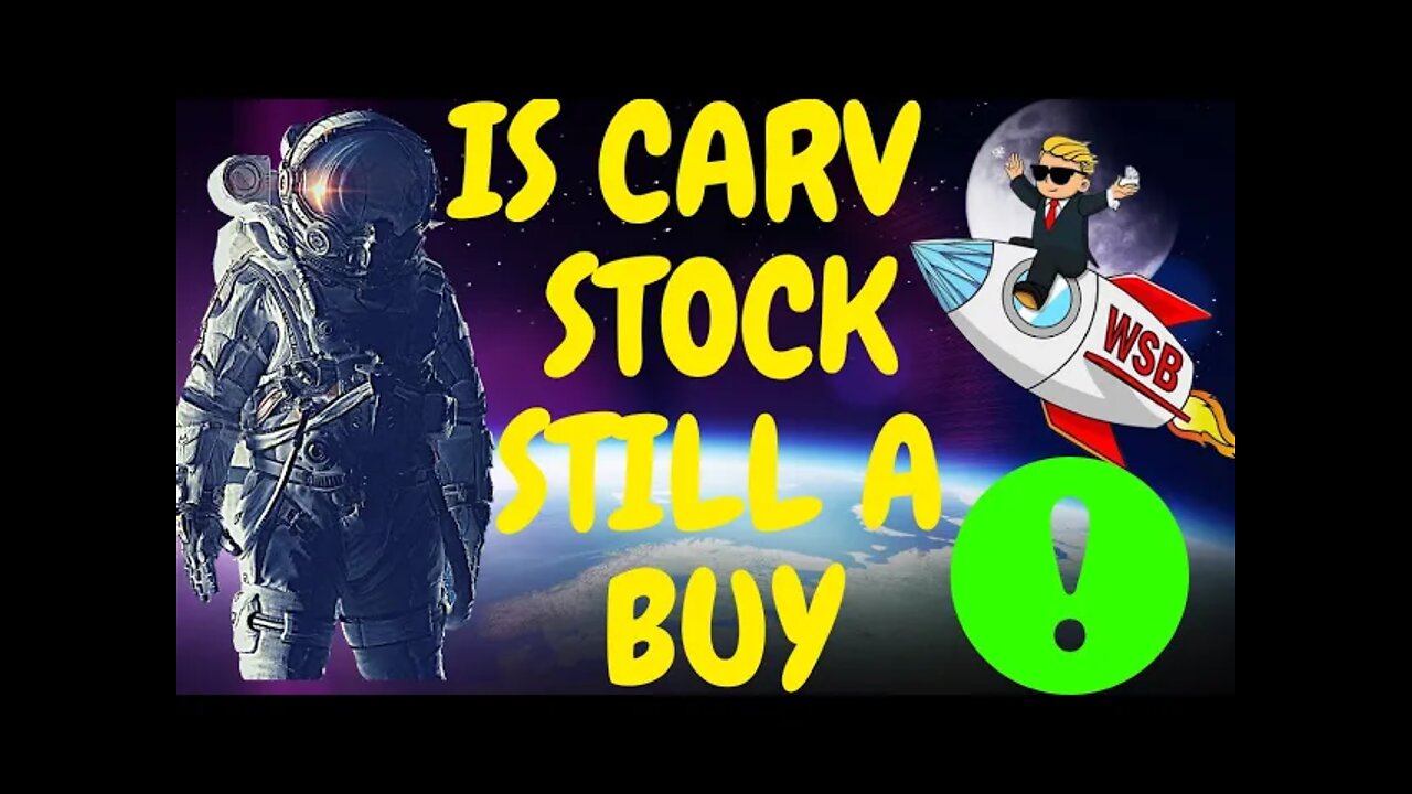 Carver Stock: CARV STOCK UPDATE (WALLSTREETBETS NEXT TARGET CONFIRMED) Buying Strategies