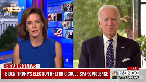 Joe Biden: Trump is irresponsible and outrageous.