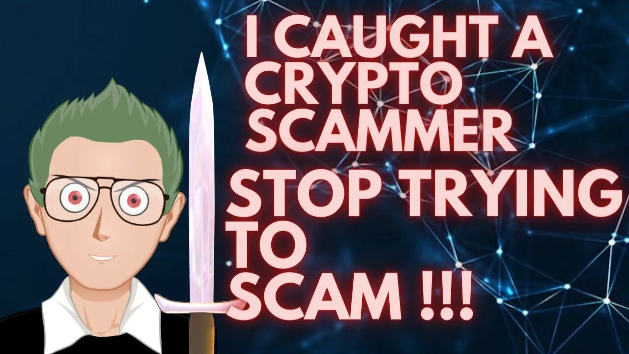 A NOOB CRYPTO SCAMMER TRIED TO SCAM ME BUT LITTLE DOES THAT SCAMMER KNOW THAT I CATCH SCAMMERS