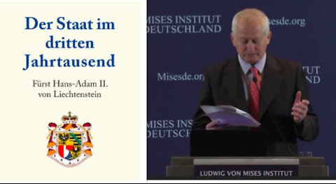 Der Staat im dritten Jahrtausend - S.D. Fürst Hans-Adam II. von und zu Liechtenstein