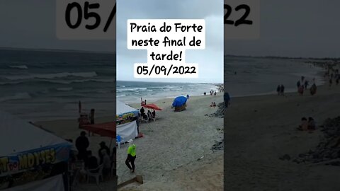 Praia do Forte hoje [Cabo frio] 05/04/2022 #shorts #besttravelbeaches