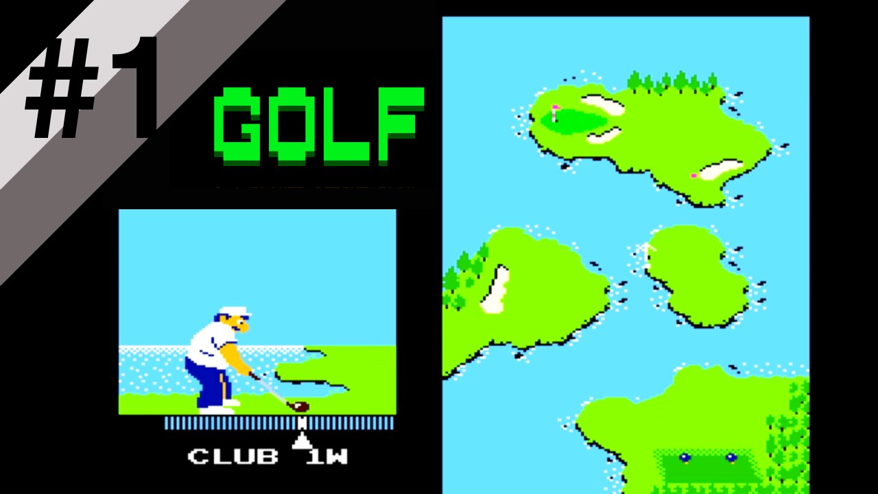 We tried earning the HIGHEST score in Golf | Golf NES | Collection Playthrough