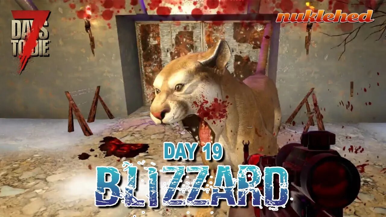 Blizzard: Day 19 | 7 Days to Die Alpha 19.1 Gameplay Series