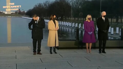 Harris, Biden hold pre-inauguration memorial.