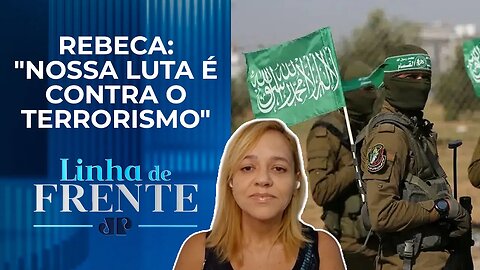 Brasileira desabafa ao afirmar que o mundo está contra Israel | LINHA DE FRENTE