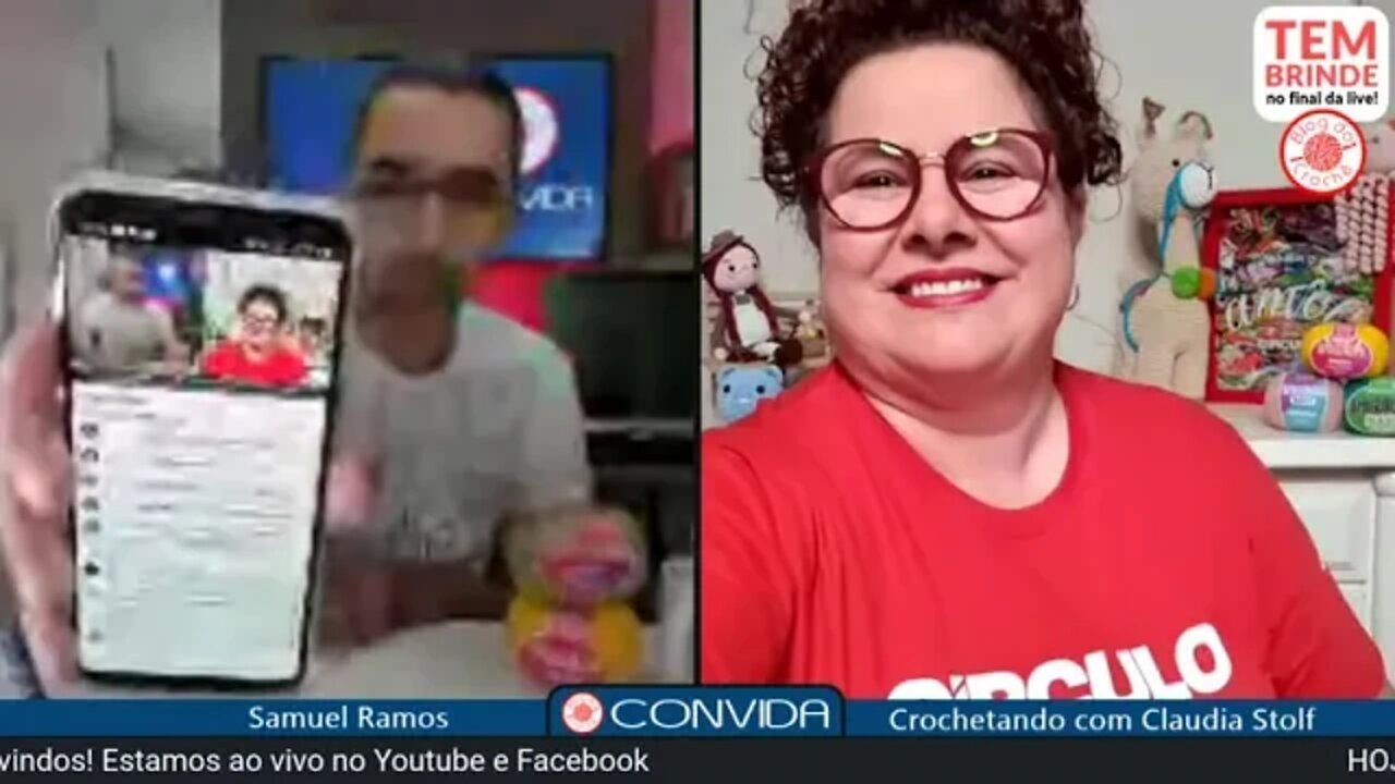 Blog do crochê CONVIDA - Crochetando com Claudia Stolf e Crochê Ormerio