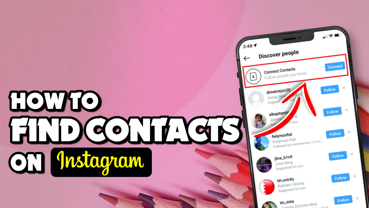 🔍📲 How to Find Contacts on Instagram🚀✨