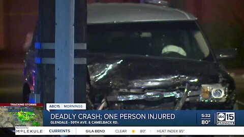 Deadly crash near 59th Avenue and Camelback Road
