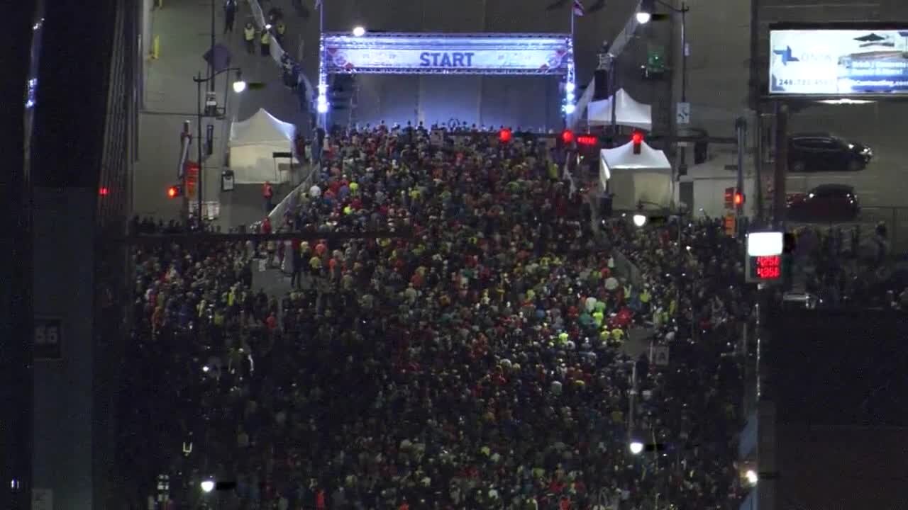 Good luck, runners! 2022 Detroit Free Press Marathon begins